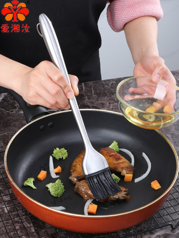 Pastry Brush Silicone - Silicone Oil Brush, Heat Resistant, BBQ,
