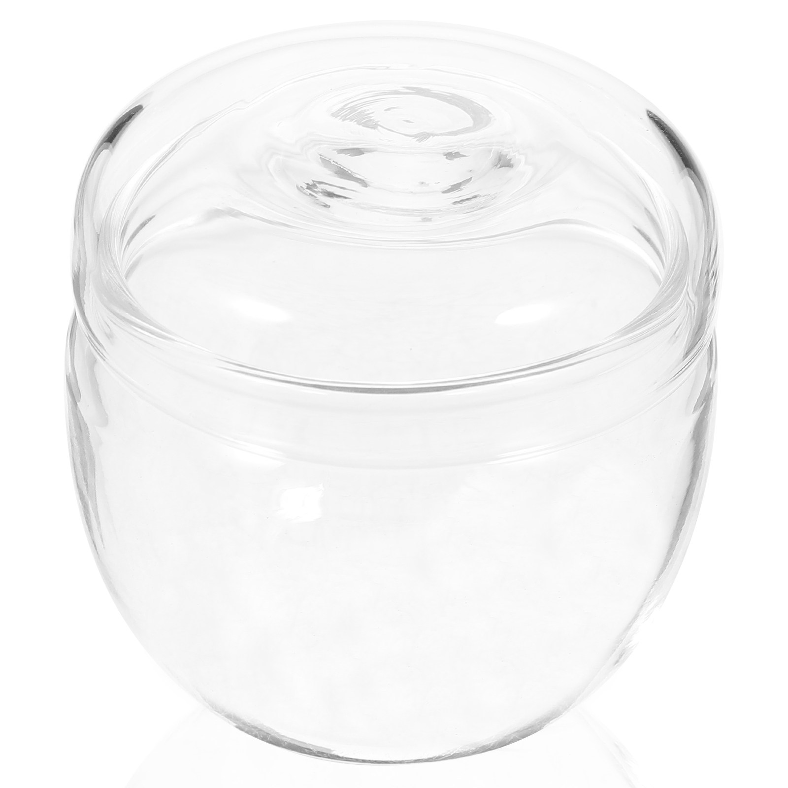 Kitchen Baking Canisters - Premium Thick Glass Tea Canister with