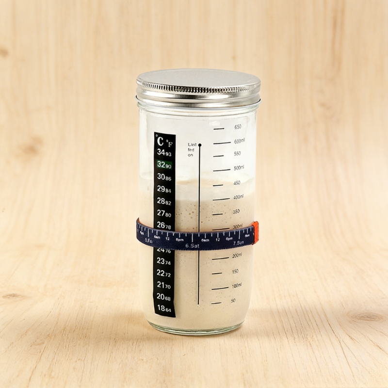 Kitchen Baking Containers - Food Storage Jar Kit Sourdough Starter