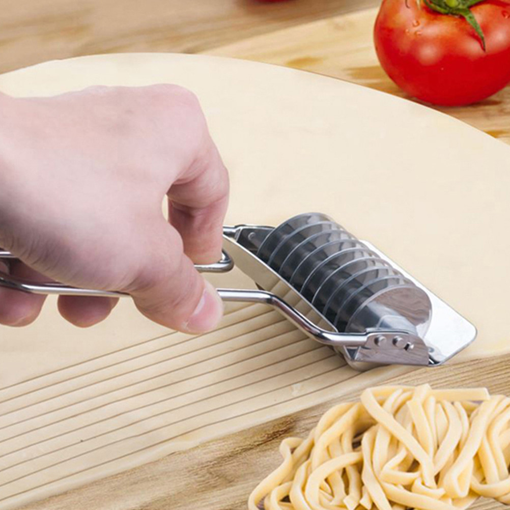 Kitchen Baking Machine - 2Pcs Stainless Steel Noodle Maker Manual