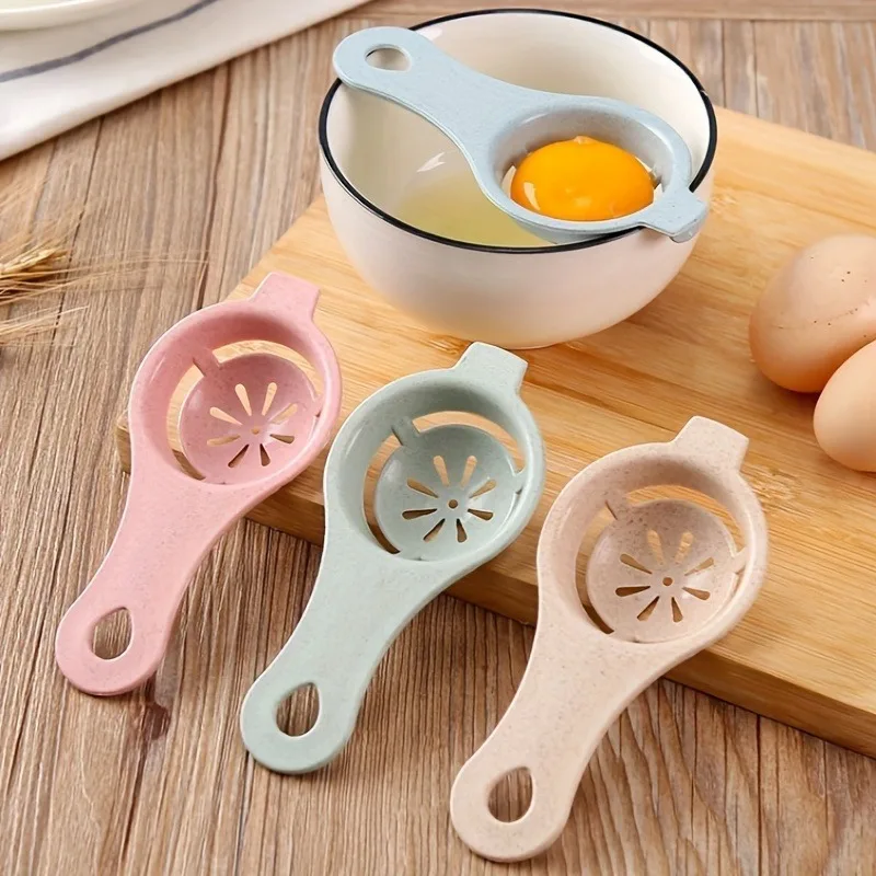 Kitchen Baking Essentials - Wheat Straw Egg Yolk White Separator,
