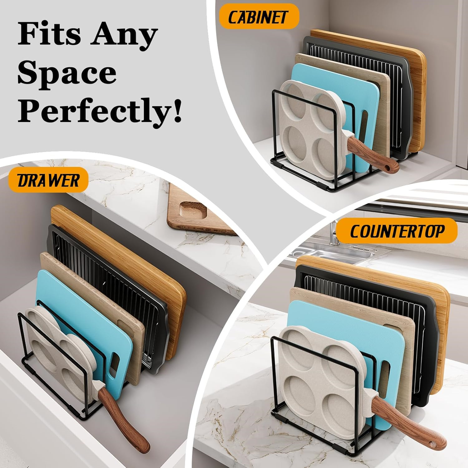 Steel Kitchen Cabinet Organize - Kitchen Cabinet Baking Organizer recension och pris