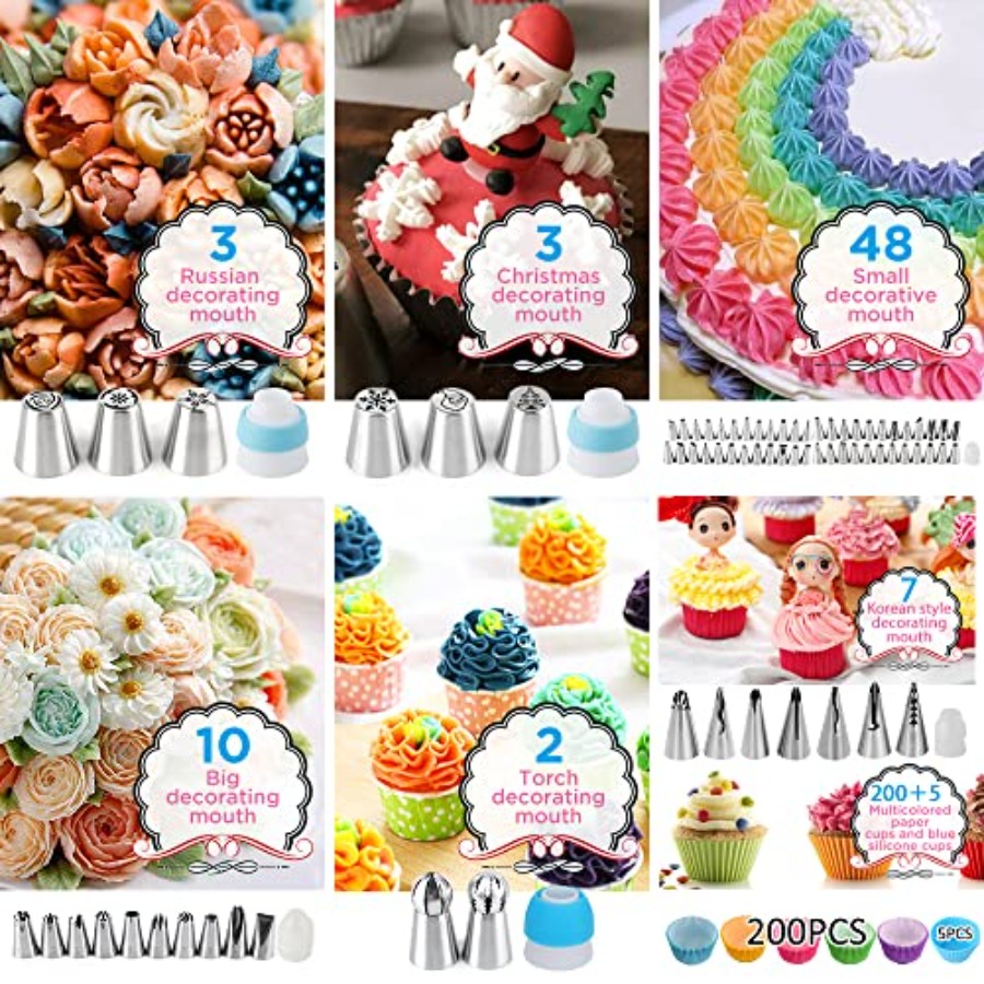 Cake Decorating Kit 672 Pcs Ca - Springform Pan Set recension och pris