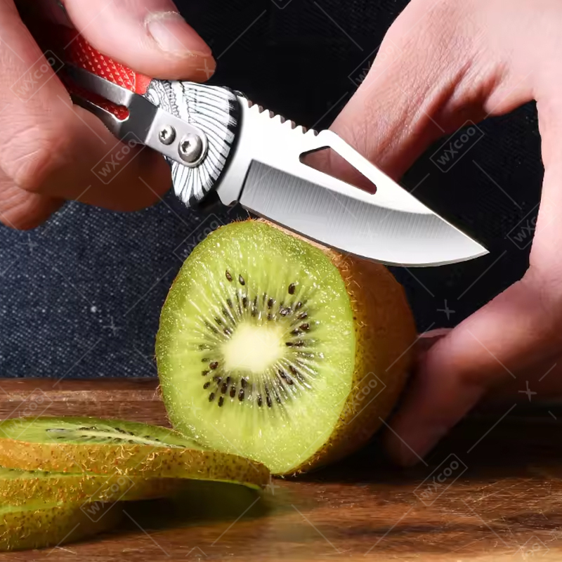 WXCOO Folding Knife Stainless  - Kitchen Q recension och pris