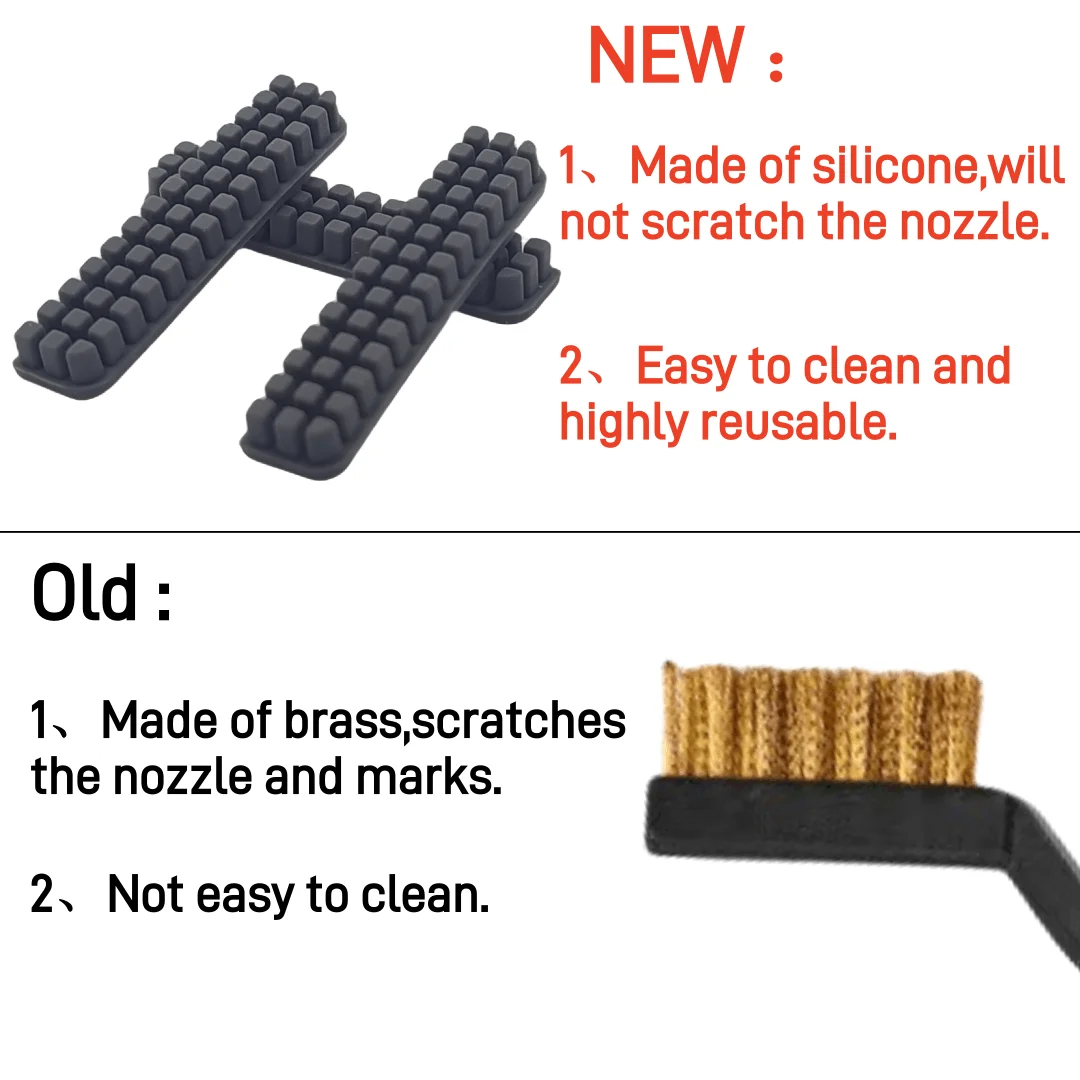 For Creality K1 K1C K1MAX Nozz - Pastry Brush Silicone recension och pris