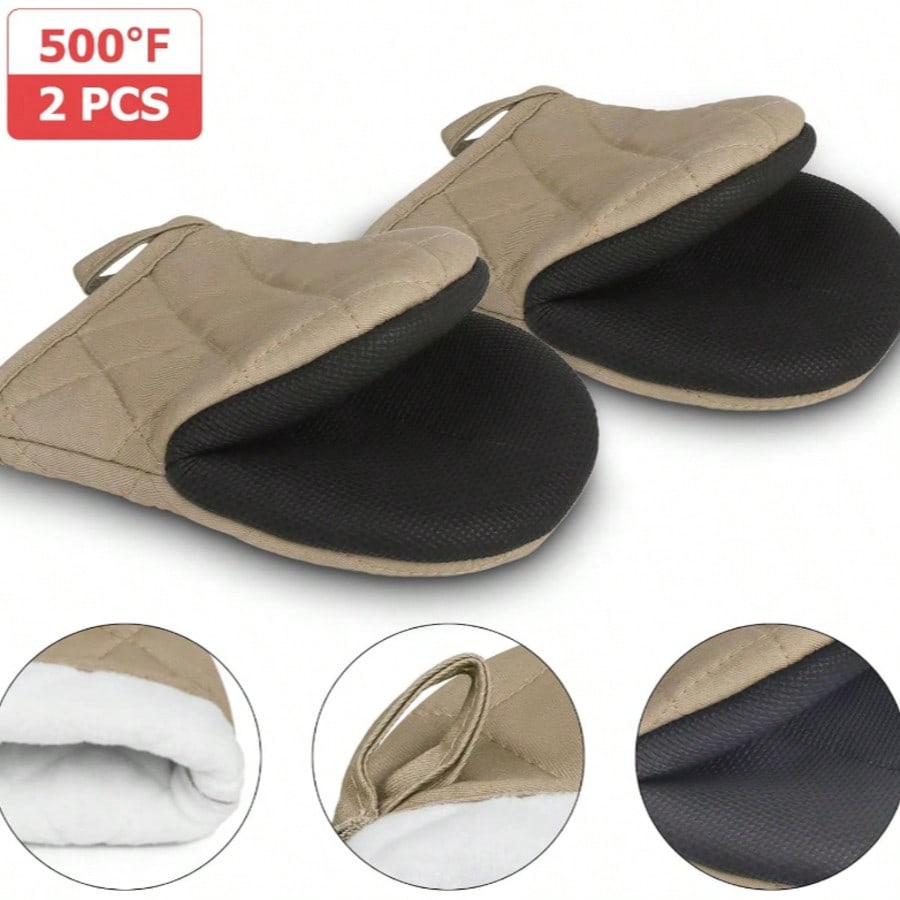 1 Pair Short Oven Mitts, Heat  - Kitchen Baking Machine recension och pris