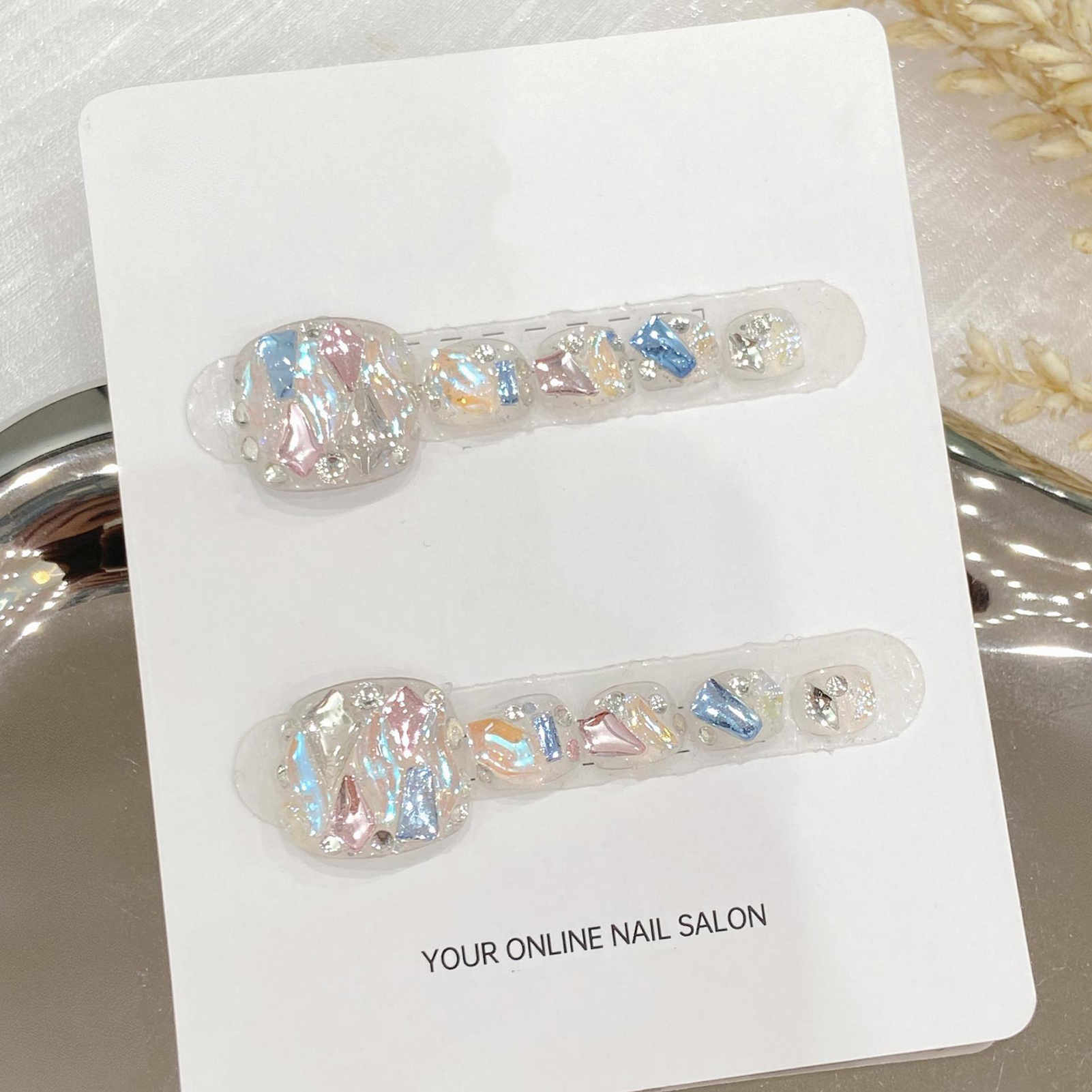 Handmade Press On Nails Transp - Decorating Tip Set recension och pris