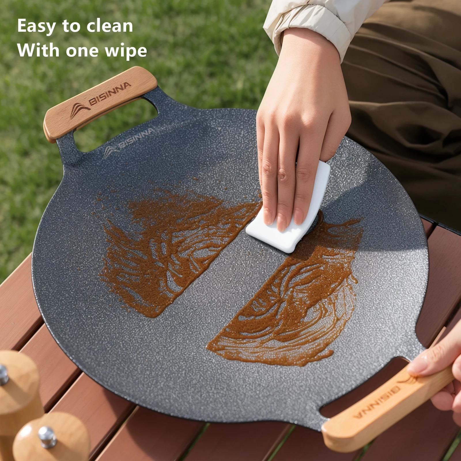 BISINNA 34CM Outdoor BBQ Grill - Kitchen Baking Containers recension och pris