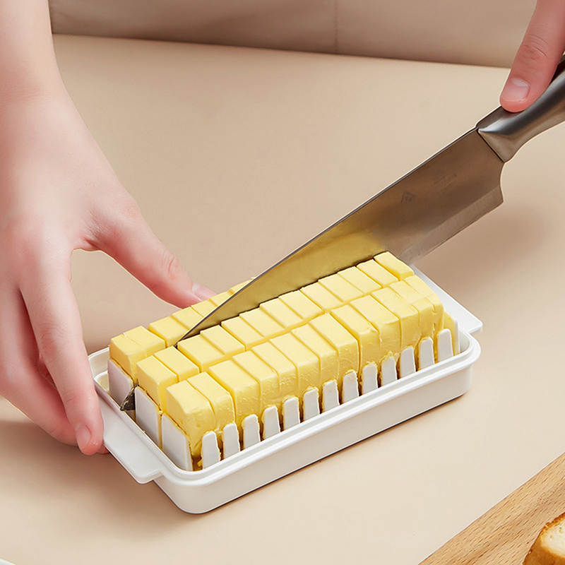 Butter Cheese Cutter Storage B - Kitchen Baking Containers recension och pris