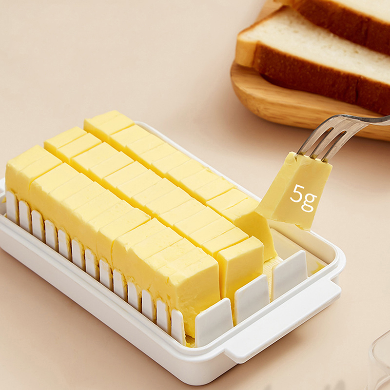 Butter Cheese Cutter Storage B - Kitchen Baking Containers recension och pris