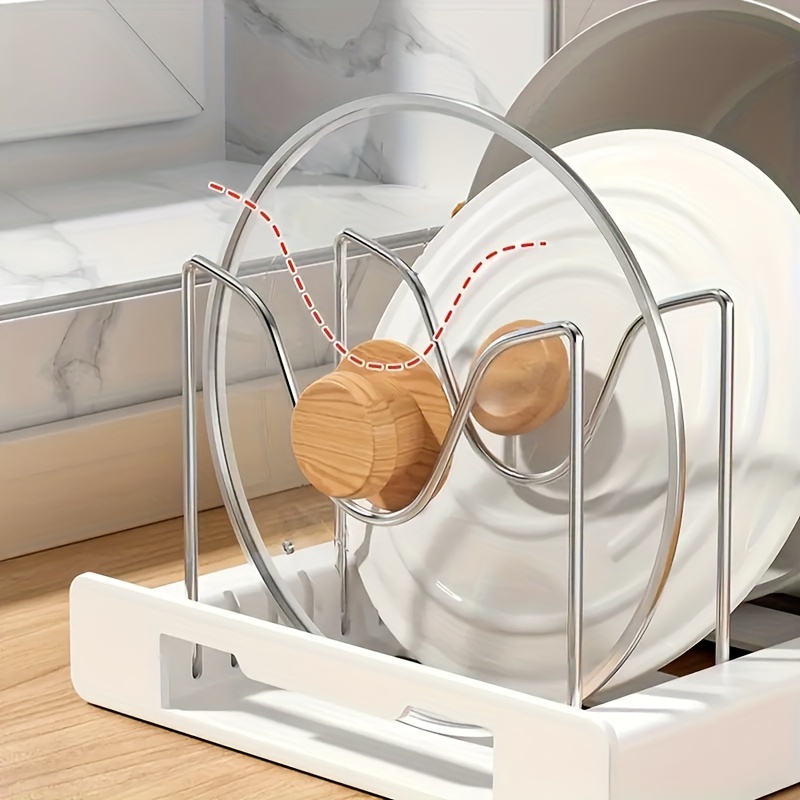 Cookware Organizer Rack, Expan - Kitchen Cabinet Baking Organizer recension och pris