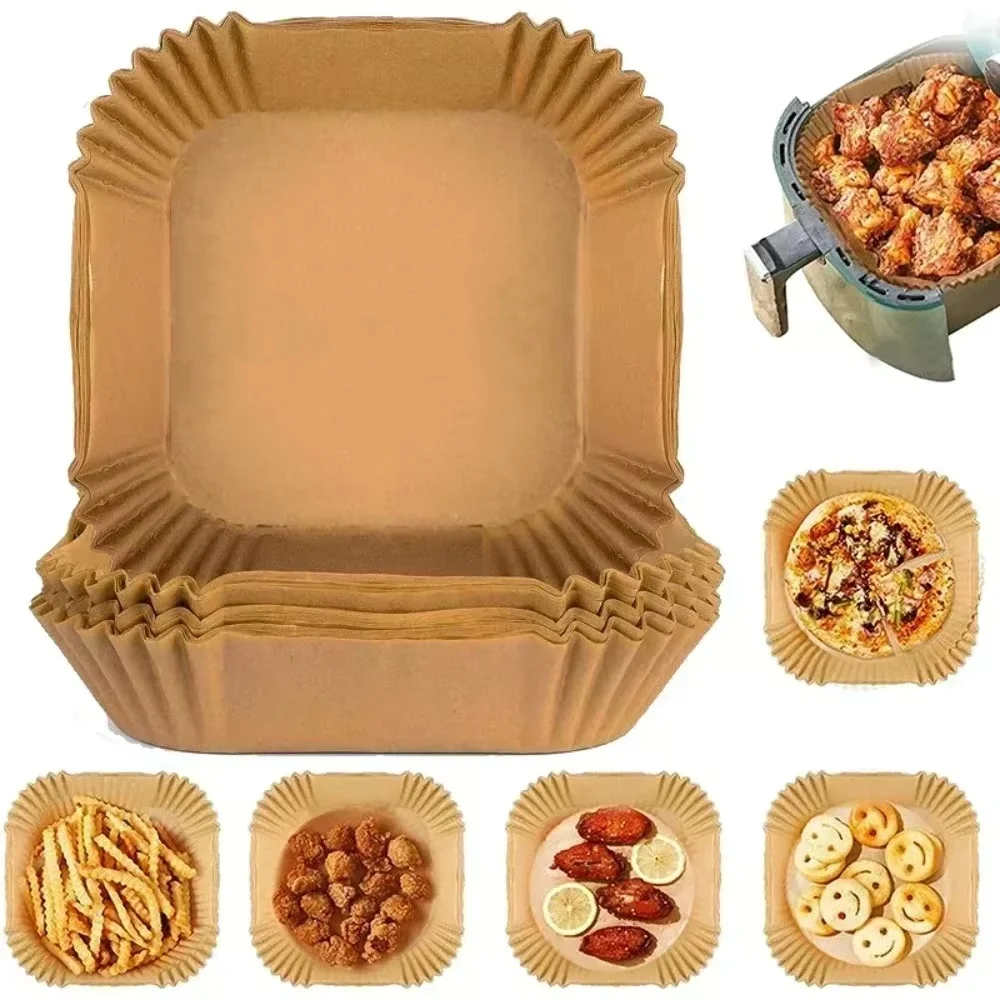 50/100PCS Air Fryer Special Pa - Kitchen Baking Dishes recension och pris