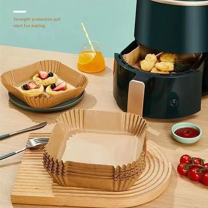 50/100PCS Air Fryer Special Pa - Kitchen Baking Dishes recension och pris
