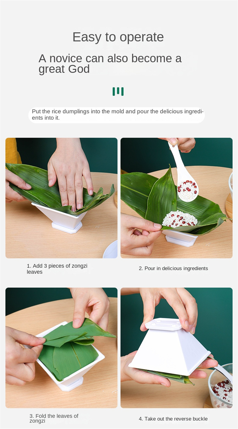 Dragon Boat Festival Zongzi Mo - Kitchen Baking Corner recension och pris