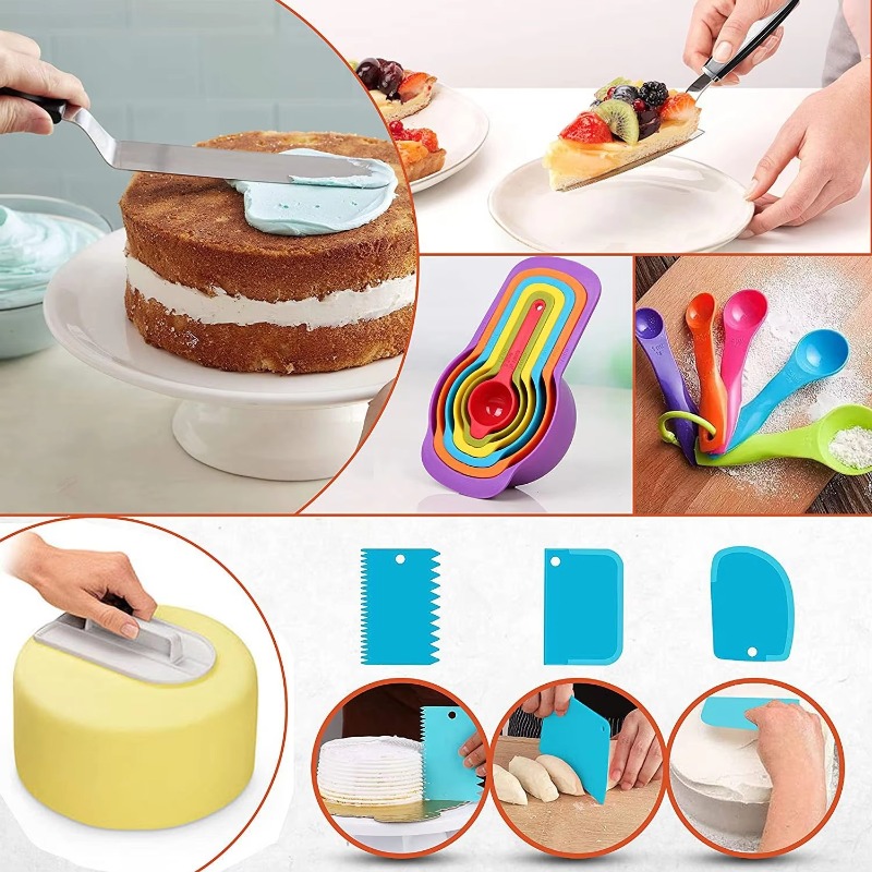 Cake Decorating Supplies 700pc - Springform Pan Set recension och pris