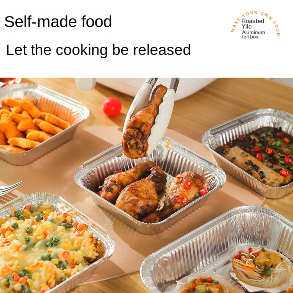 20CM Air Fryer Aluminum Foil P - Kitchen Baking Containers recension och pris