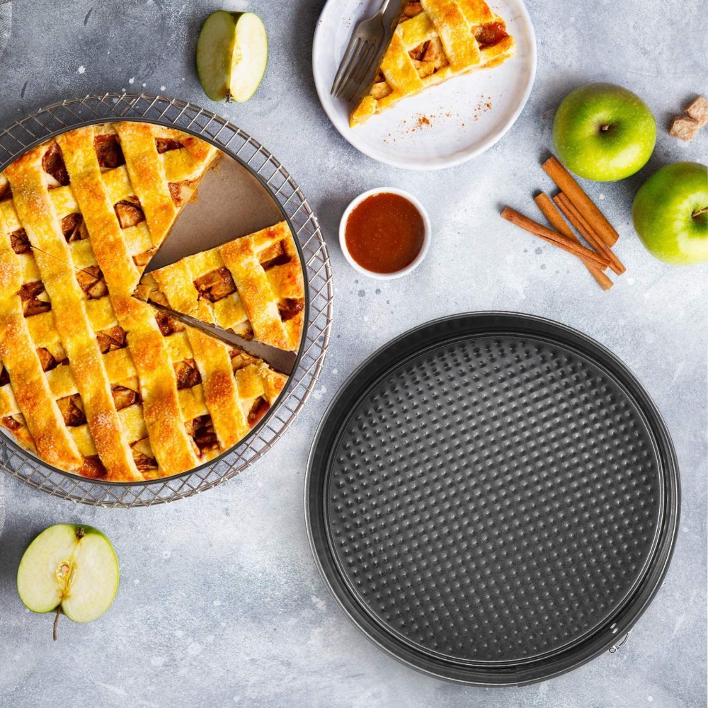 3pcs Carbon Steel Cake Pan Set - Springform Pan Set recension och pris
