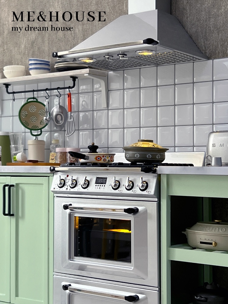 1:6 Alloy Stove Oven Range Hoo - Kitchen Q recension och pris