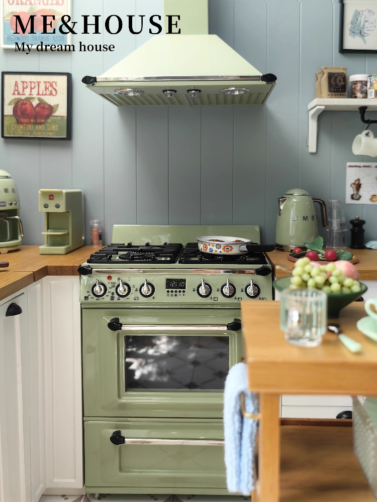 1:6 Alloy Stove Oven Range Hoo - Kitchen Q recension och pris