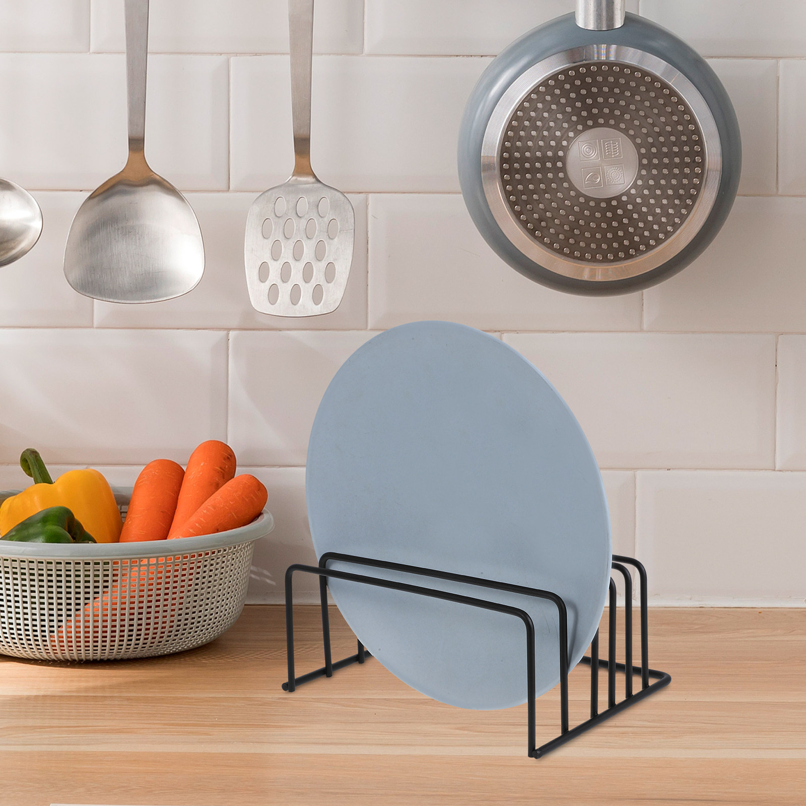 2Pcs Metal Kitchen Lid and Cut - Kitchen Cabinet Baking Organizer recension och pris