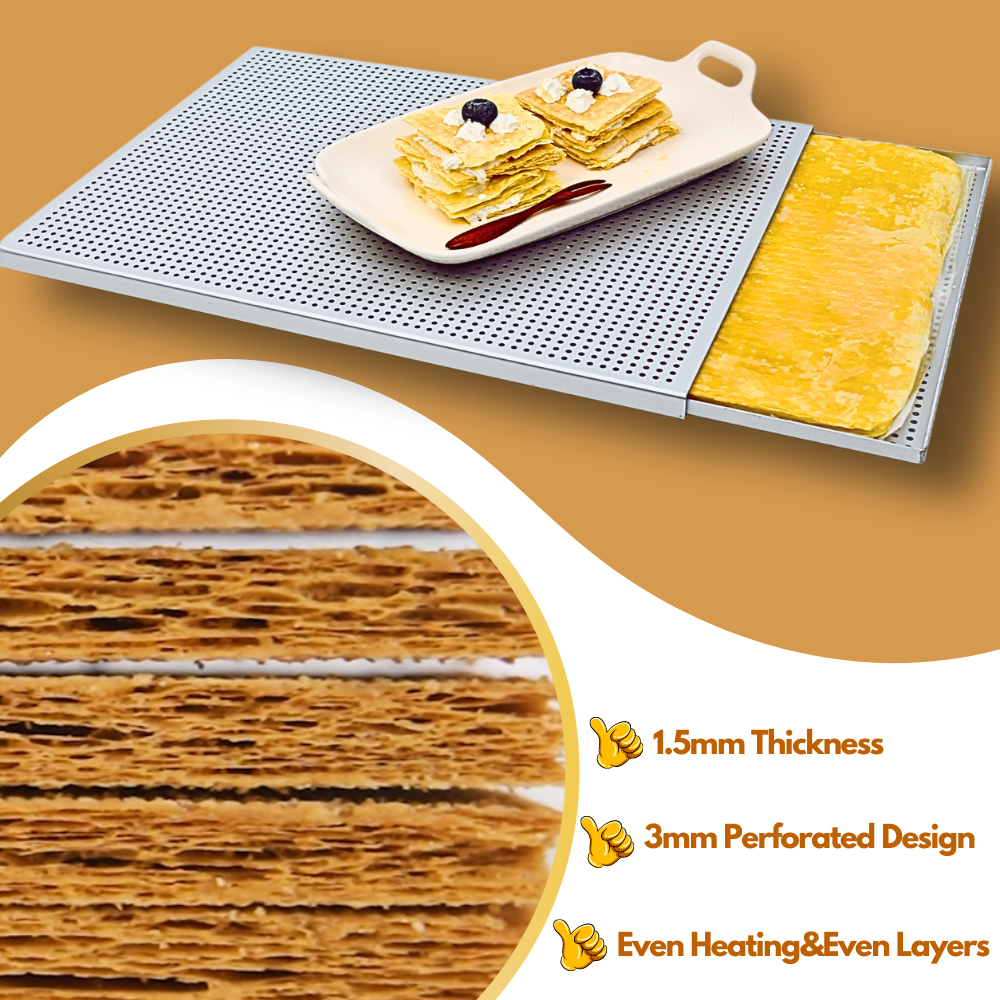 Puff Pastry Baking Tray Mille  - Springform Pan Set recension och pris