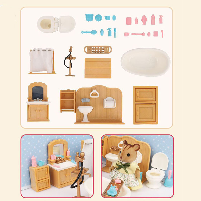 Dollhouse Miniature Gift box p - Kitchen Q recension och pris