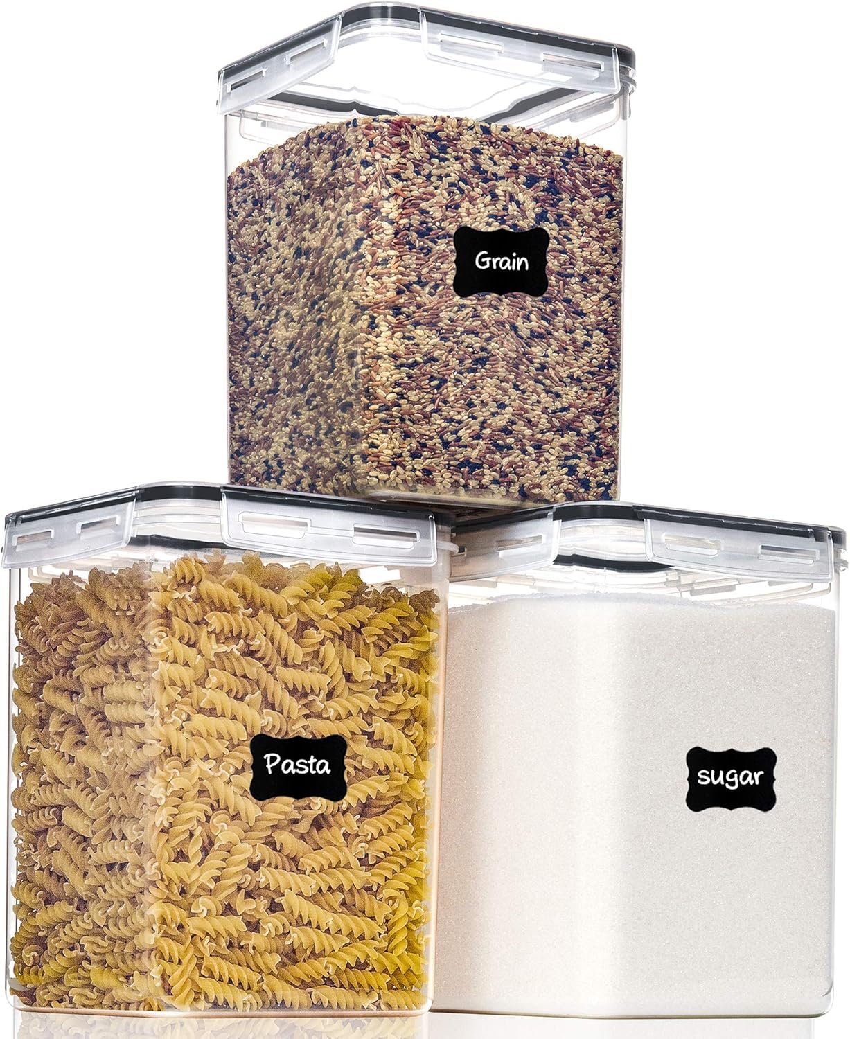 Large Food Storage Containers  - Kitchen Baking Canisters recension och pris