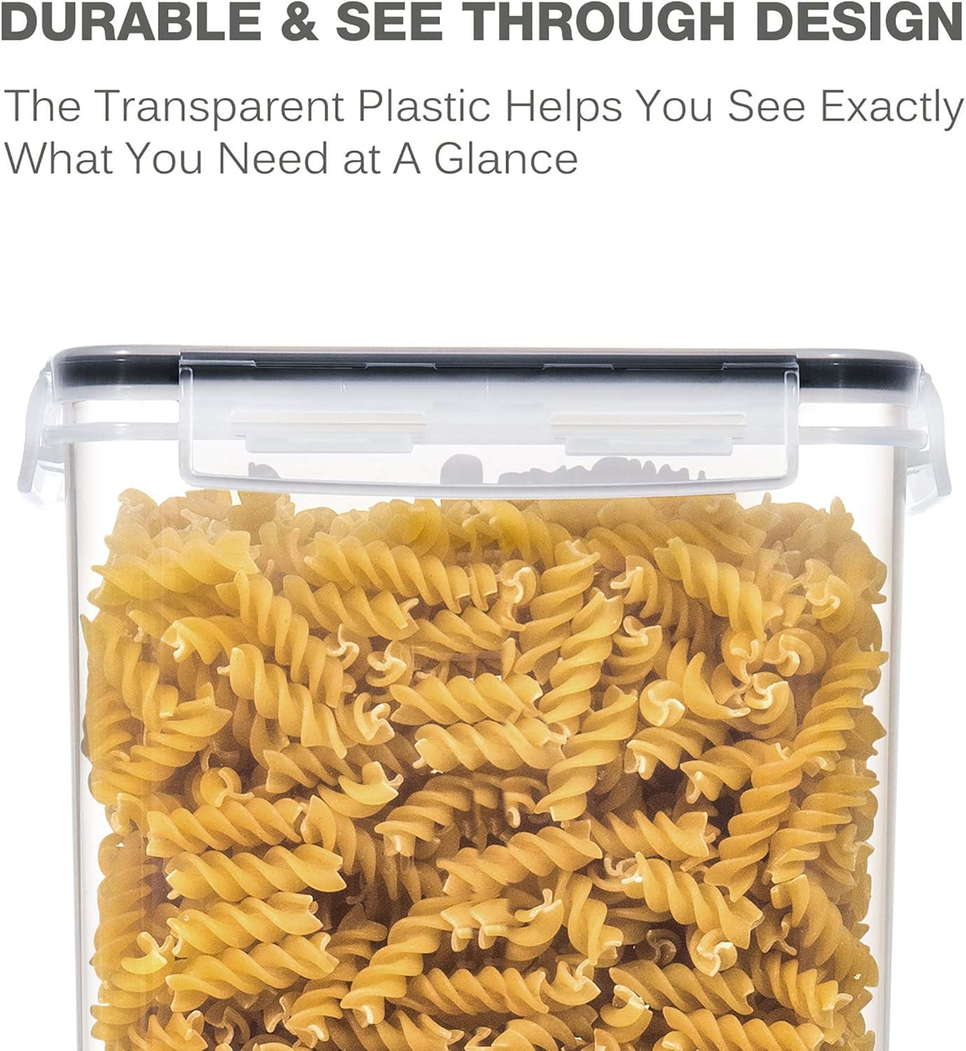 Large Food Storage Containers  - Kitchen Baking Canisters recension och pris