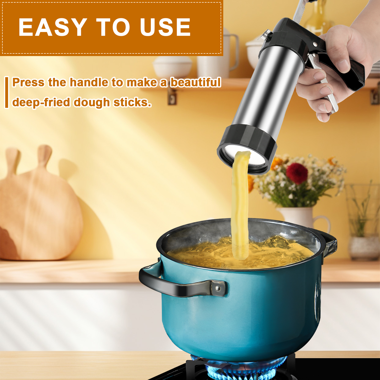 Churrera Churro Maker Machine  - Kitchen Baking Machine recension och pris