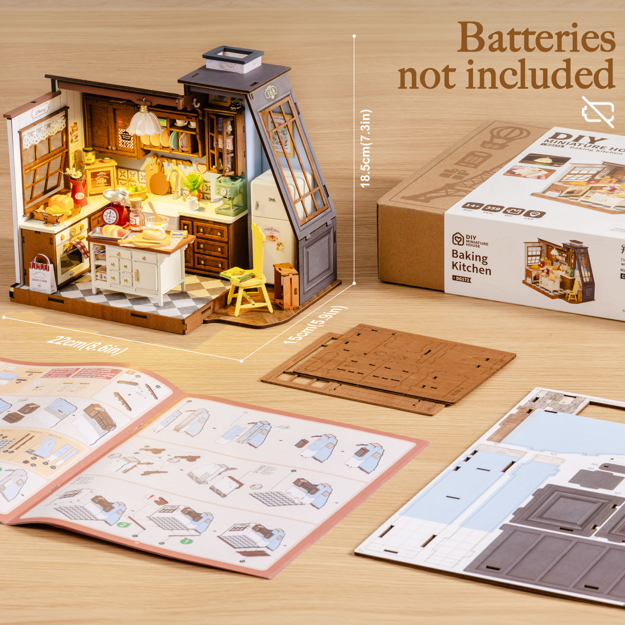 Rolife DIY Miniature House Kit - Baking Kitchen Rolife recension och pris