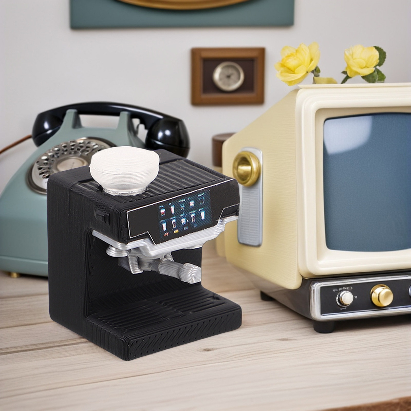 Miniature Coffee Machine for D - Kitchen Baking Machine recension och pris
