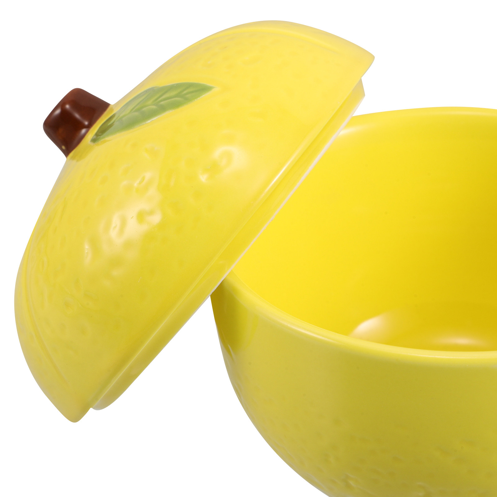 Ceramic Food Storage Jar Lemon - Kitchen Baking Canisters recension och pris