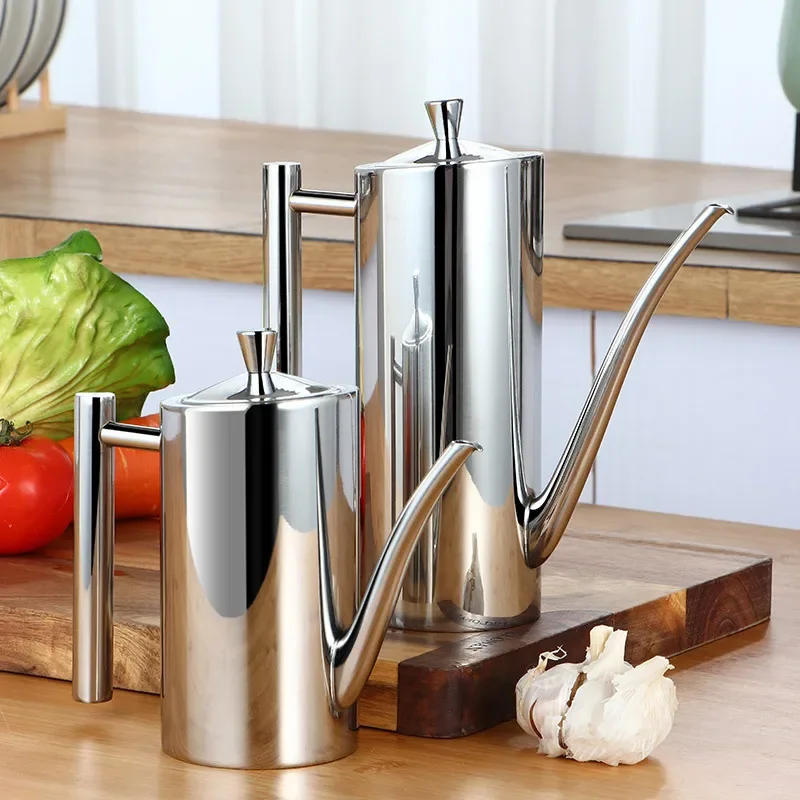 Stainless Steel Olive Oil Bott - Kitchen Baking Blender recension och pris