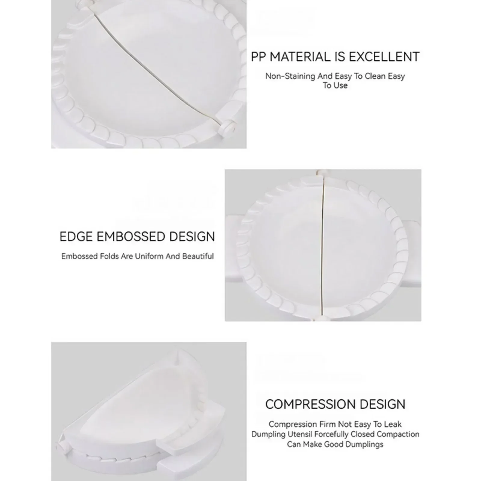 DIY Dumpling Mold Press Kitche - Kitchen Q recension och pris