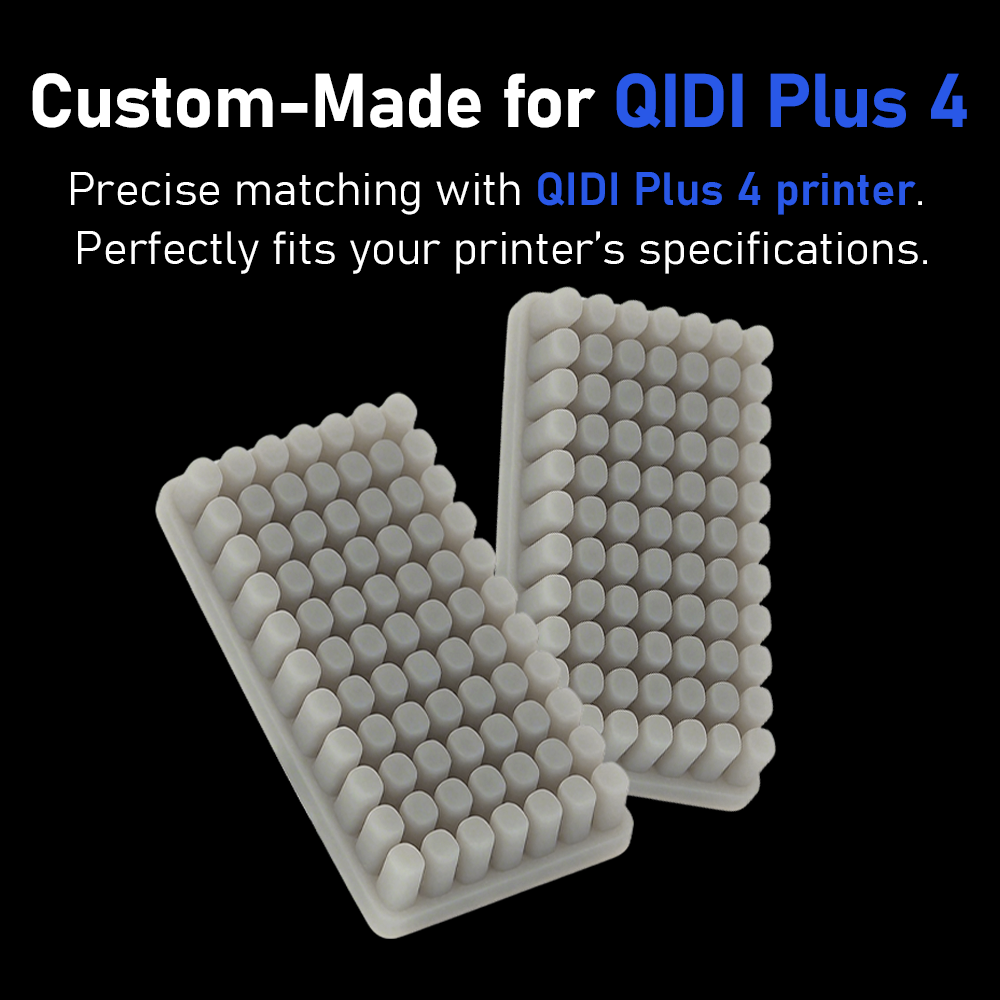 Nozzles Wiper for QIDI Plus 4  - Pastry Brush Silicone recension och pris