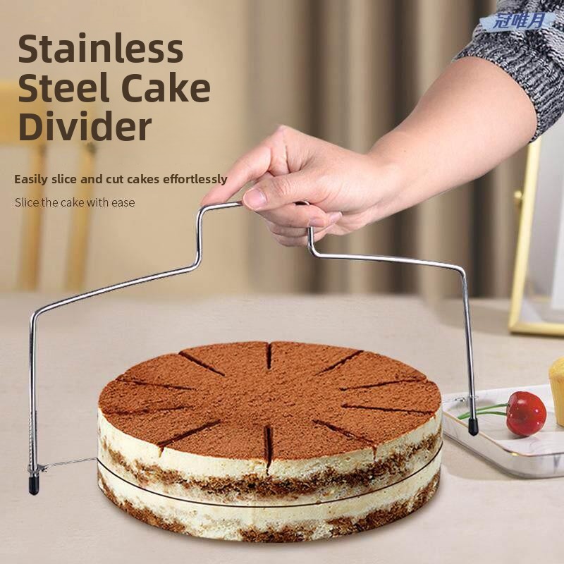 Stainless Steel Cake Layer Cut - Kitchen Baking Corner recension och pris