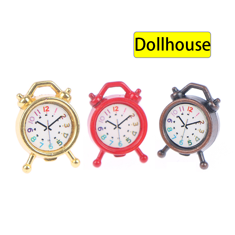 1PC 1:12 Scale Alarm Clock Dol - Kitchen Up recension och pris