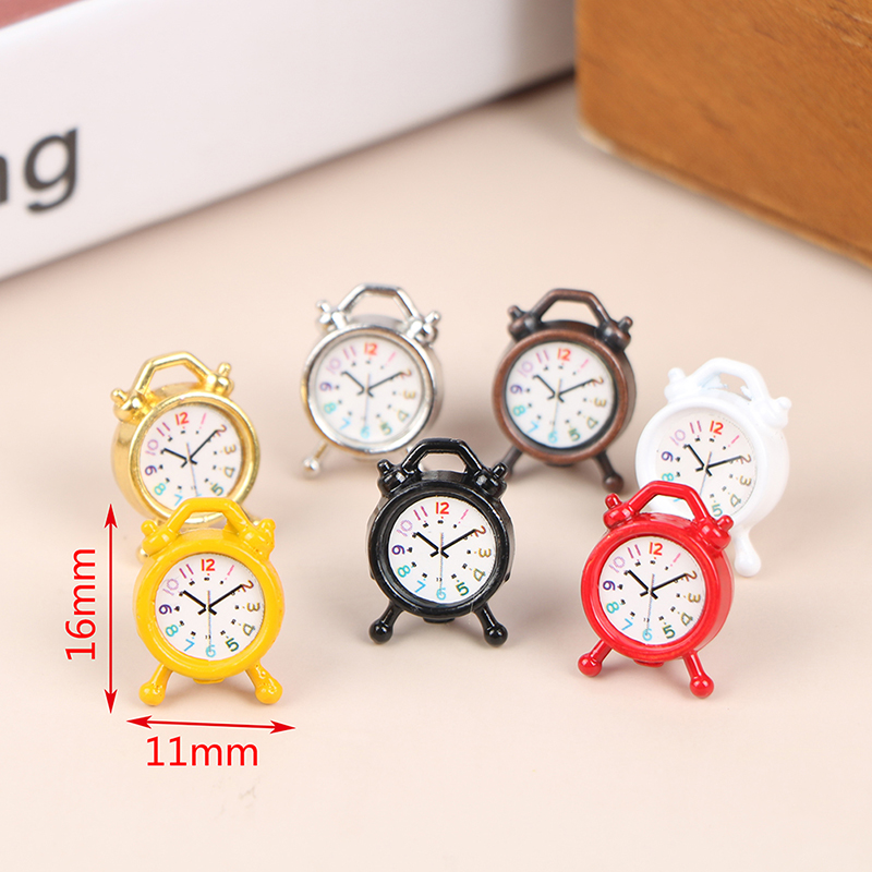 1PC 1:12 Scale Alarm Clock Dol - Kitchen Up recension och pris