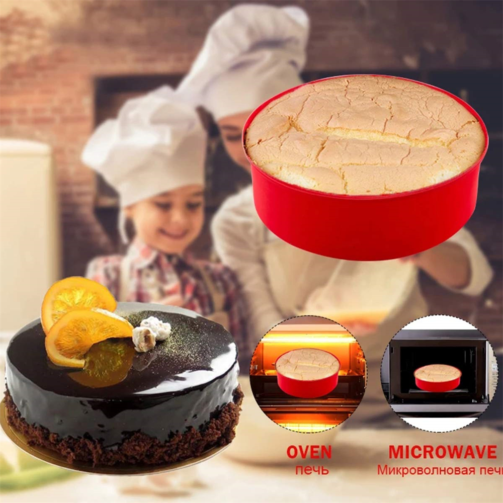 Round Silicone Cake Pan Baking - Springform Pan Set recension och pris
