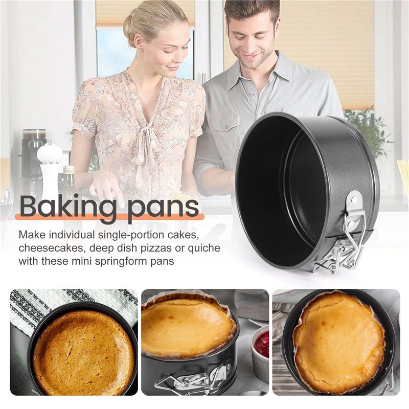 AT21-4-Inch Mini Springform Pa - Springform Pan Set recension och pris