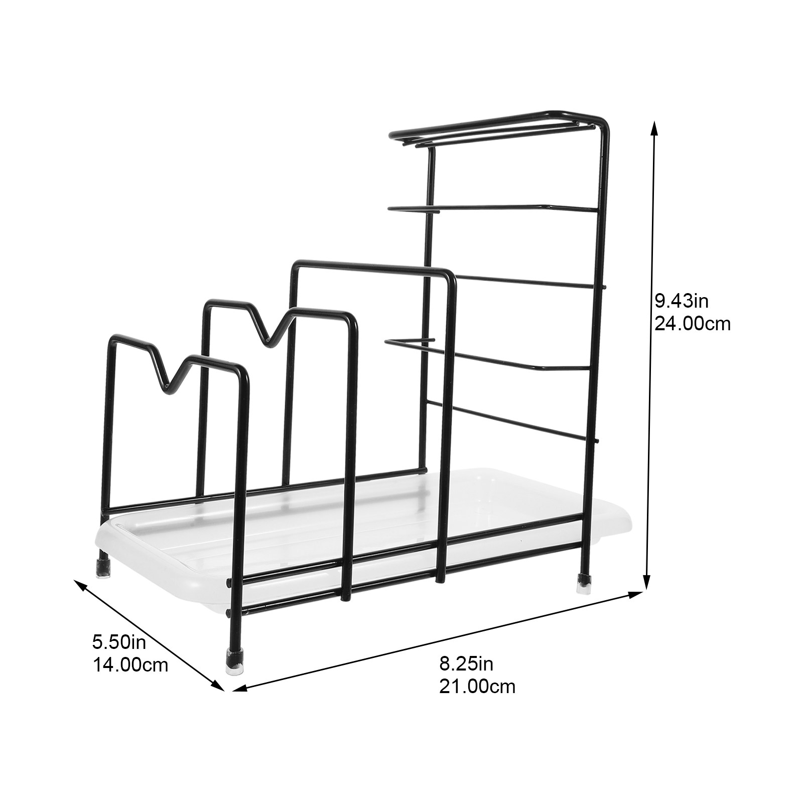 Pot Lid Rack Cutting Board Org - Kitchen Cabinet Baking Organizer recension och pris