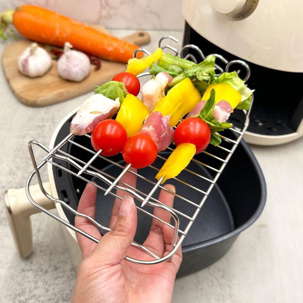 Air Fryer Square Grill Stainle - Kitchen Q recension och pris