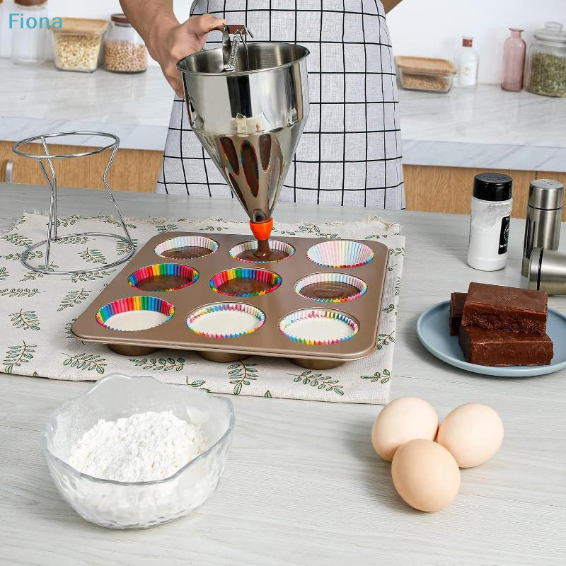 ✔Stainless Steel Funnel Dispen - Kitchen Baking Blender recension och pris