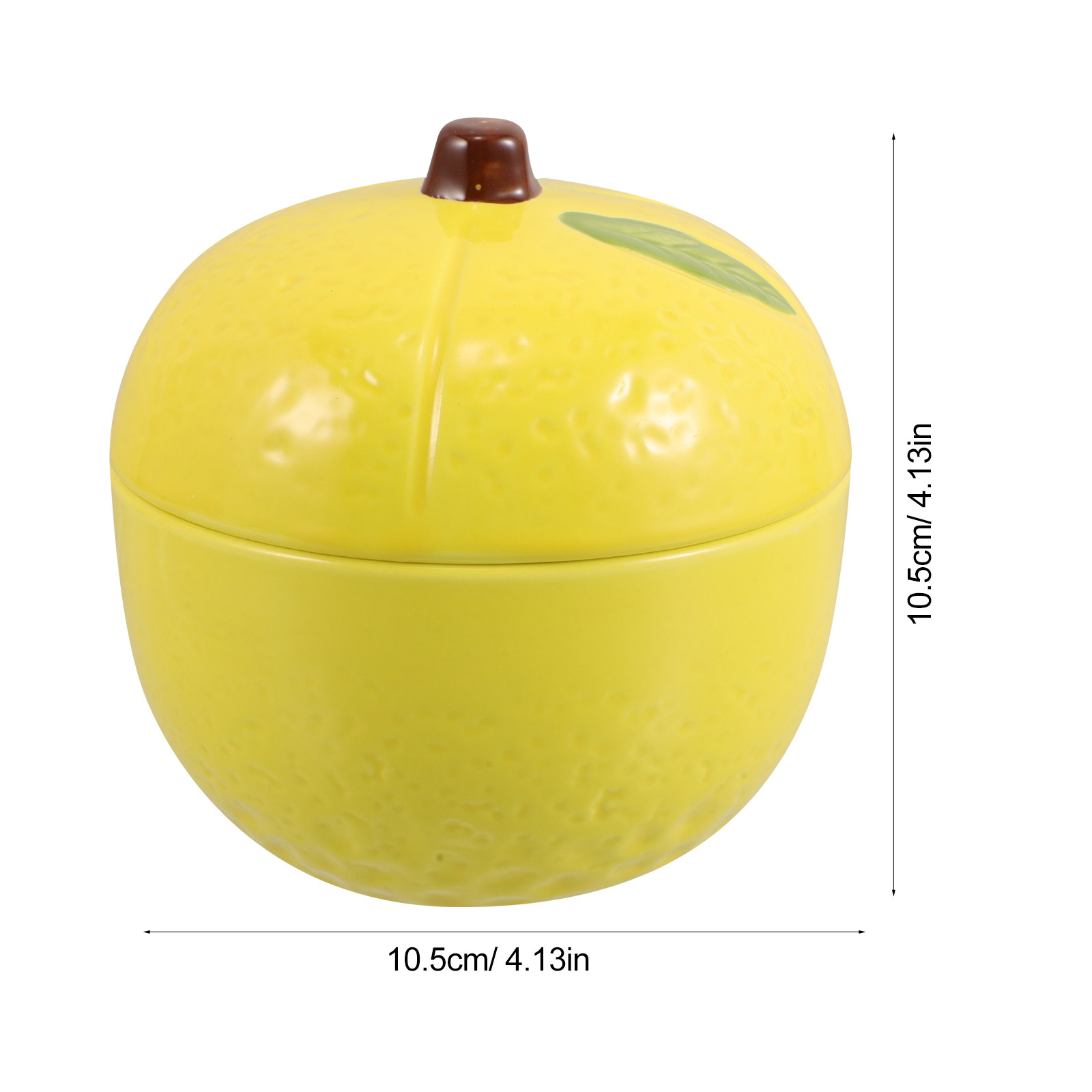 Ceramic Food Storage Jar Lemon - Kitchen Baking Canisters recension och pris