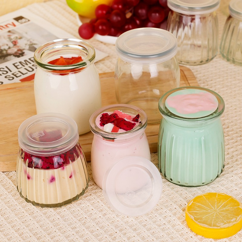 100/150/200ML Glass Yogurt Jar - Kitchen Baking Containers recension och pris