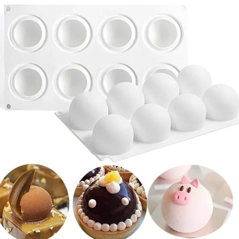 3D Sphere Silicone Mold For Mo - Kitchen Baking Store recension och pris