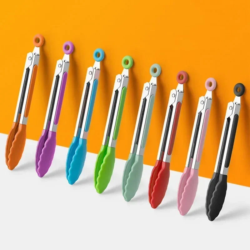 7 Inch Non-Slip Food Tongs for - Kitchen Q recension och pris