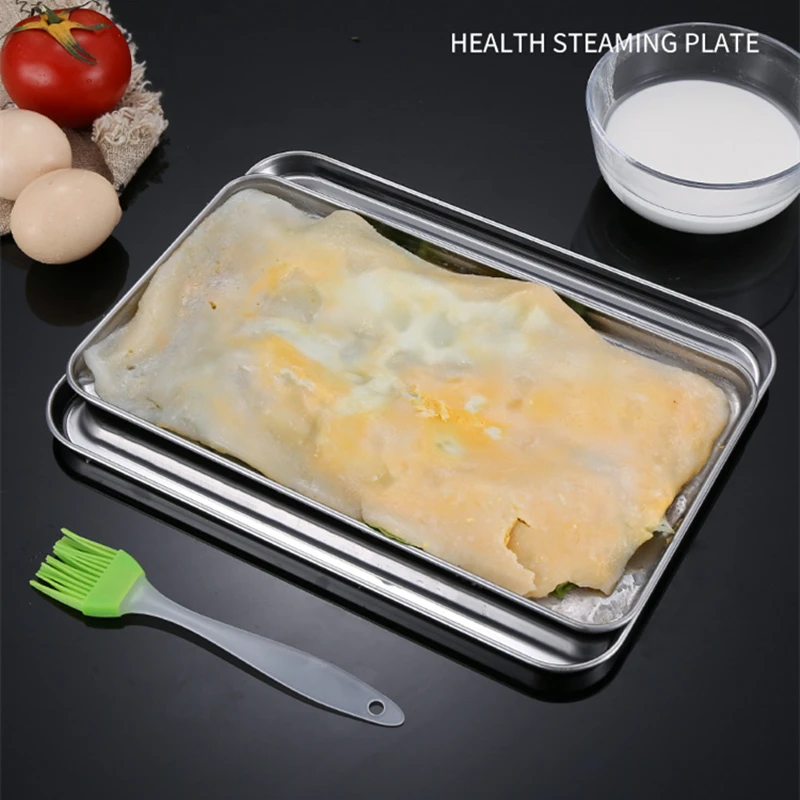 Stainless Steel Rectangle Food - Kitchen Baking Dishes recension och pris