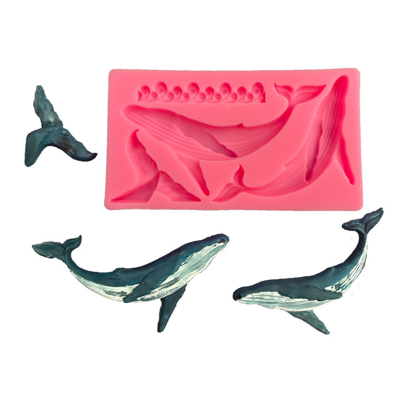 DIY Whale Silicone Mold Ocean  - Kitchen Baking Store recension och pris
