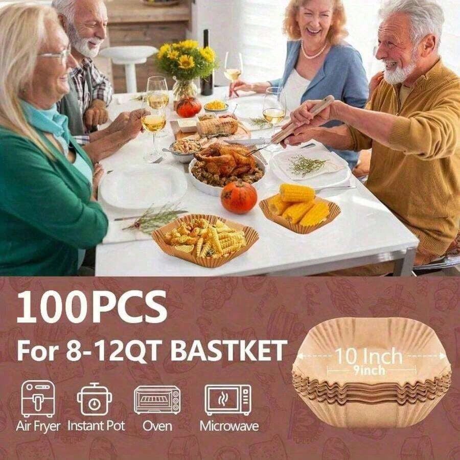100pcs, Square Disposable Air  - Kitchen Baking Essentials recension och pris
